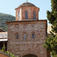 Mount Athos, Great Lavra, tower.