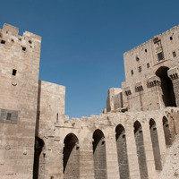 Citadel of Aleppo, bridge and monumental entrance