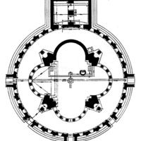 Zvart'nots', plan by T'oros T'oramanyan, 1918