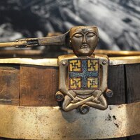 Viking Ship Museum, bucket detail