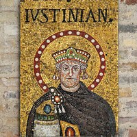 Basilica of Sant'Apollinare Nuovo, portrait of Justinian