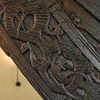 Viking Ship Museum, Oseberg Ship, carving details