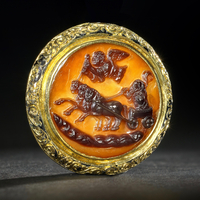 Elijah cameo, front, slightly oblique view