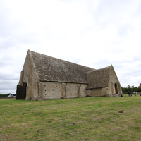 Great Coxwell Barn, exterior from northwest