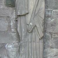 Dundrennan Abbey, abbot's tomb slab