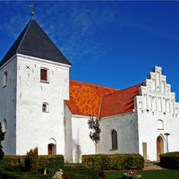 Lisbjerg, twelfth-century stone church