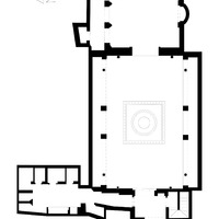 Al-'Attarin Madrasa, plan