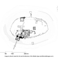 Citadel of Aleppo, plan