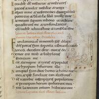 Vatican City, Biblioteca Apostolica Vaticana, MS Reg. lat. 12, fol. 93r, illustration for Psalm 86