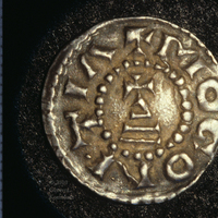 Charlemagne denier, reverse