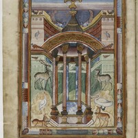 Paris, Bibliothèque nationale de France, fol. 6v, Fountain of Life