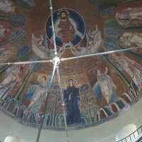 Hagia Sophia, Thessaloniki, lower half of dome