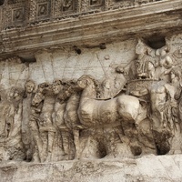 Arch of Titus, triumphal quadriga