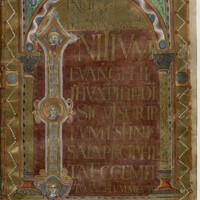 Paris, Bibliothèque nationale de France, fol. 82r, beginning of Mark