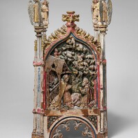 Baby Jesus crib, Metropolitan Museum of Art, headboard