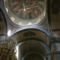 Hagia Sophia, Thessaloniki, dome and apse