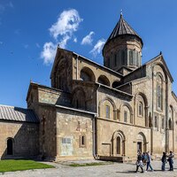 Svetitskhoveli Cathedral, view from the southwest