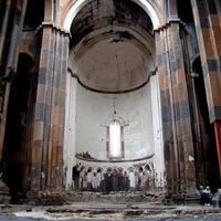 Ani Cathedral, interior toward the east apse