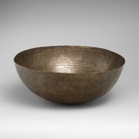 Metropolitan Museum, high‑tin bronze bowl with inscriptions