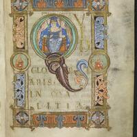 Vatican City, Biblioteca Apostolica Vaticana, MS Reg. lat. 12, fol. 62r, initial introducing Psalm 51