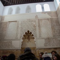 Córdoba, Isaac Mehab Synagogue, prayer hall, west wall