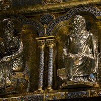 Cologne Cathedral, Shrine of the Three Kings, side detail