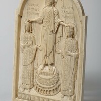 Bibliothèque nationale de France, ivory of Romanos and Eudokia