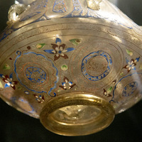 Louvre, Sultan Hasan mosque lamp, bottom