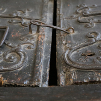 York Minster, detail of cope chest ironwork