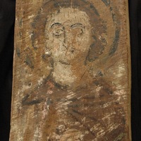 Bawit, bilateral icon, Archangel Gabriel (Coptic Museum, Cairo)