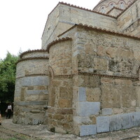 Skripou, Koimesis Church, exterior from the northeast