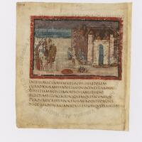 Vatican City, Biblioteca Apostolica Vaticana, MS Vat. lat. 3225, fol. 72v, siege of the Trojan camp