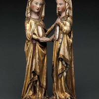 Metropolitan Museum, Visitation sculpture