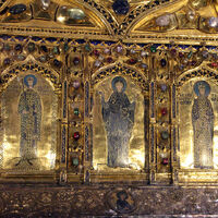 San Marco, Pala d'Oro, Falier, Mary, and empress