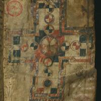 Walters Art Museum, Gospels of the Priest, cross page