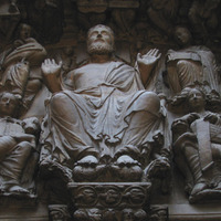 Santiago de Compostela, Portal of Glory, tympanum