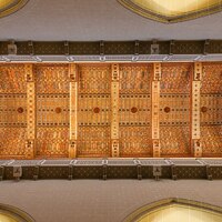 Teruel Cathedral, complete nave ceiling