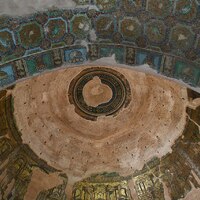 Rotunda, Thessaloniki, view toward the dome