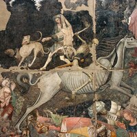 Triumph of Death, detail left