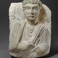 Palmyra funerary relief, Zabda'ateh, Metropolitan Museum of Art 98.19.2, ca. 150–200