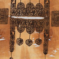 Metropolitan Museum of Art, tunic with Dionysian ornament, detail