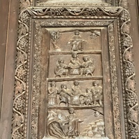 Wooden doors of Santa Sabina, Moses scenes