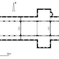 Corvey, ninth-century plan