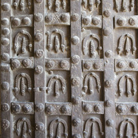 Citadel of Aleppo, iron door