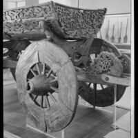 Viking Ship Museum, cart detail