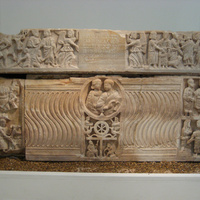 Julia Latronilla sarcophagus, front, 330s