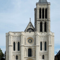 Saint-Denis, abbey church, west facade