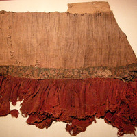 Urumqi, Xinjiang Institute of Archaeology, grave field II, grave 3, skirt with camel ornament (inv. 92LSIIM3:1)