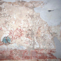 Corvey, westwork, fresco of Ulysses and Scylla