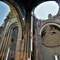 Ani Cathedral, interior toward the northwest